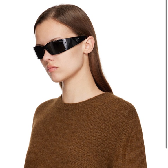 Prada Black Symbole Sunglasses - Picture 9 of 10